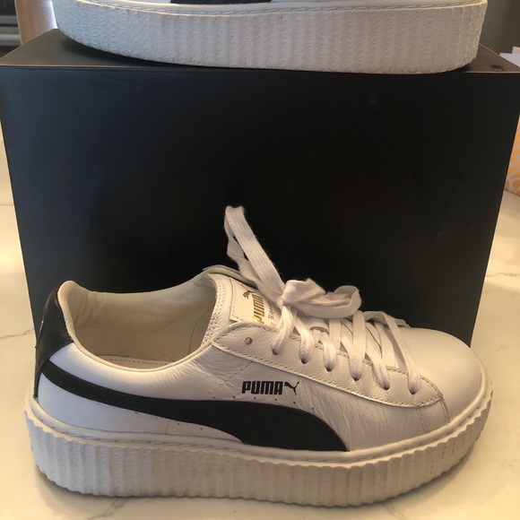 Puma x Fenty by Rihanna Creeper White & Black - Picture 2 of 7